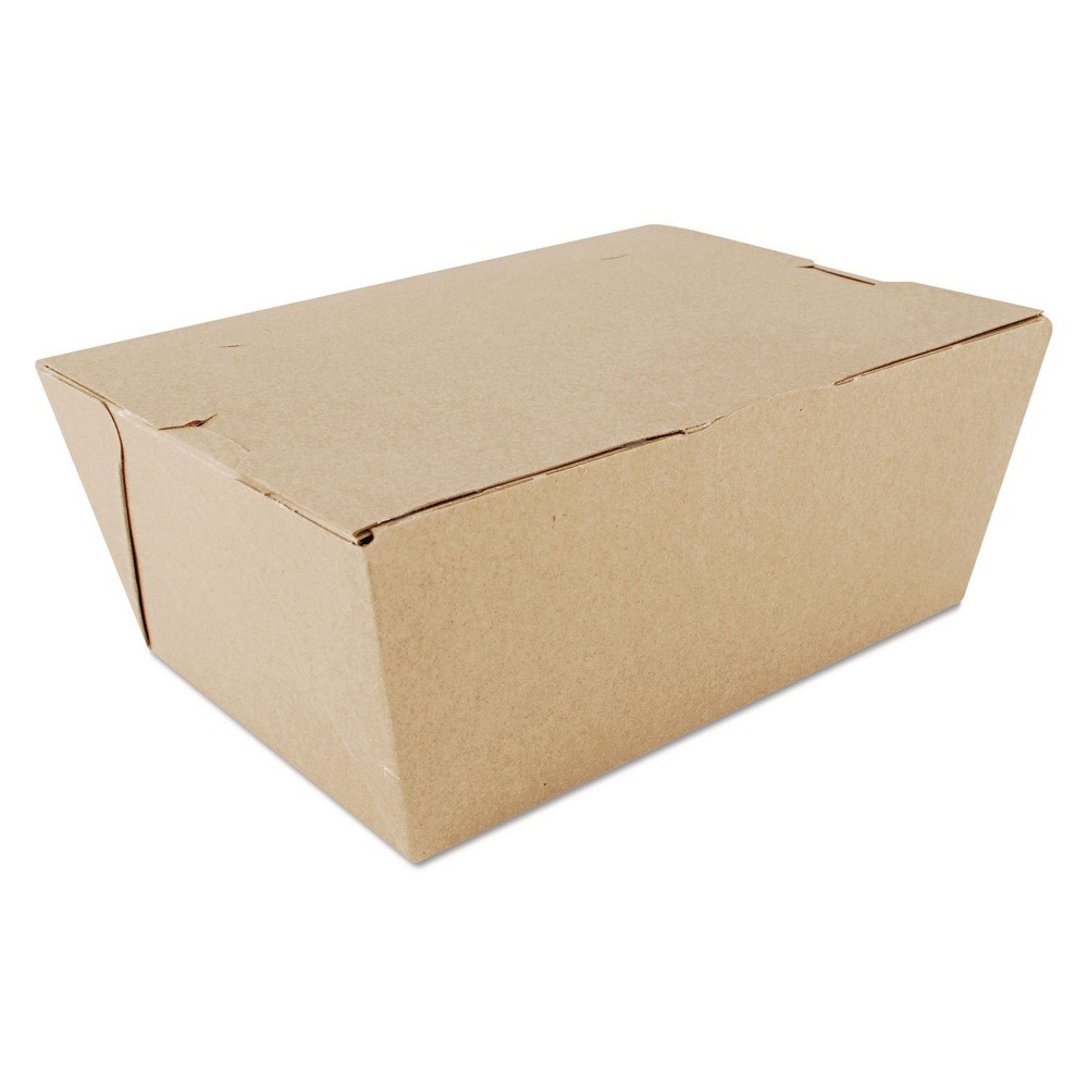 SCT 0734 ChampPak 7.75″ x 5.5″ x 3.5″ #4 Carryout Boxes – Kraft (160/CT) New