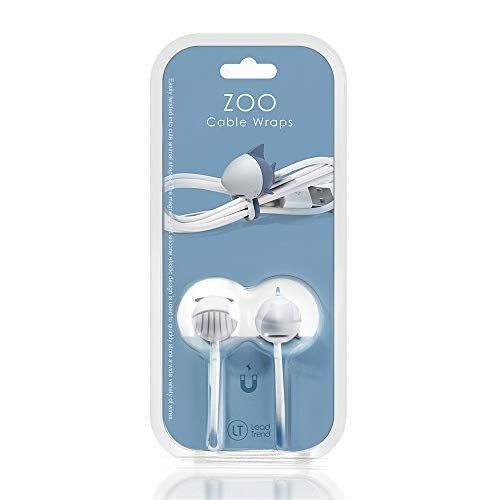 Lead Trend Zoo Cable Wrap Whale/Shark Design LT-AC-0508 Silicone Magnetic Cable