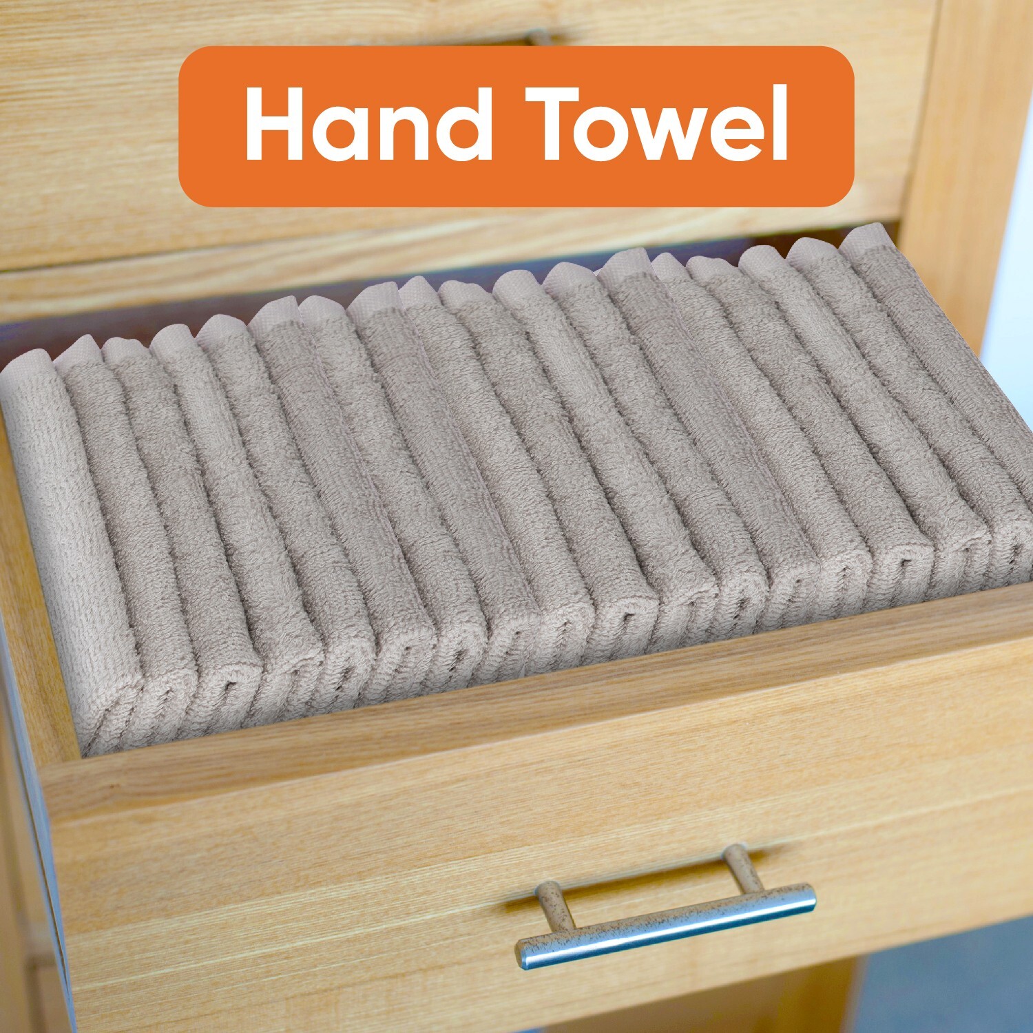 Superio 100% Cotton Terry Cloth 16″ Cleaning Rags, Facial Washcloths, 12 pack