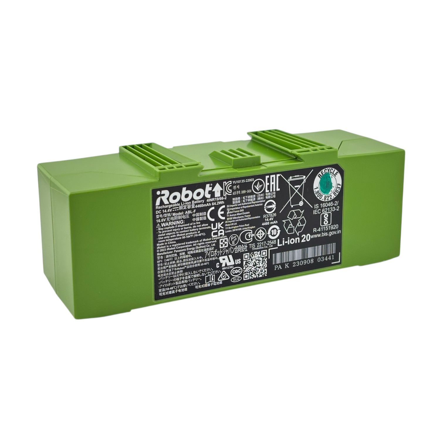 Original iRobot Roomba J5 J5+ J6 J6+ J7 J7+ Li-ion Battery 14.4V, 4460mAh ABL-F