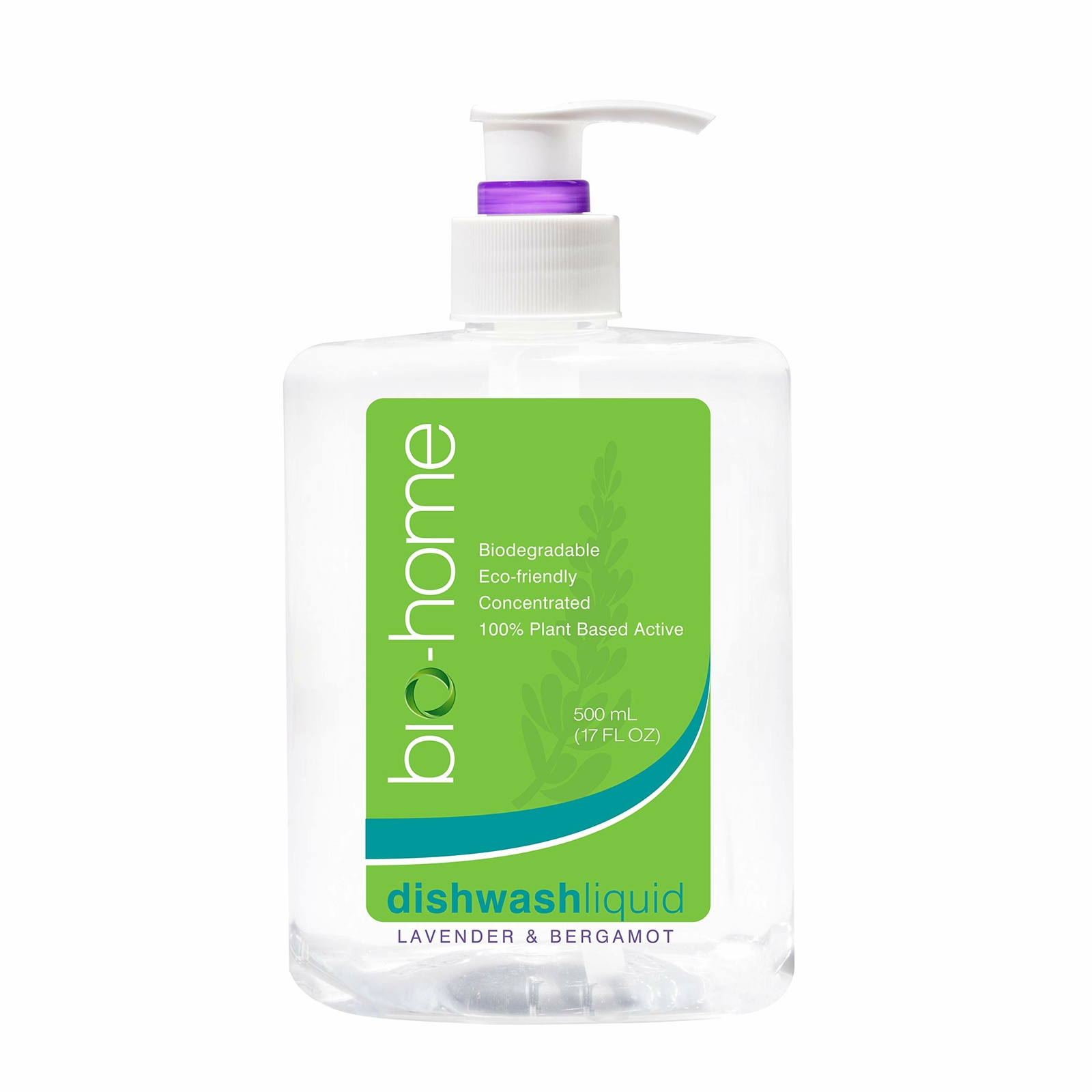bio-home Dishwash Liquid – Lavender Biodegradable Eco-Friendly 17oz (Pack of 5)