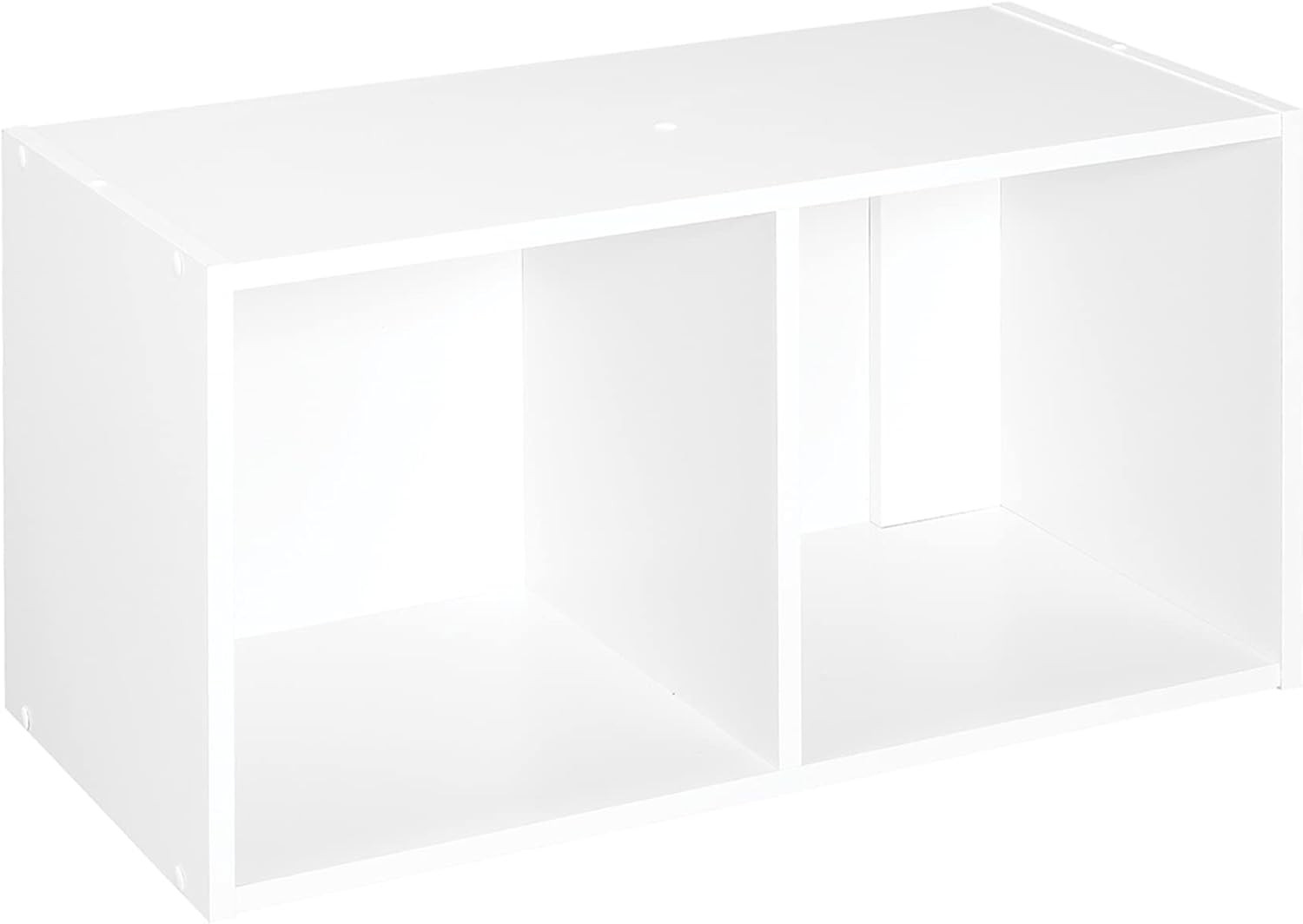 Closetmaid Cubeicals 2 Cube Storage Shelf Organizer Bookshelf, Stackable or Hang