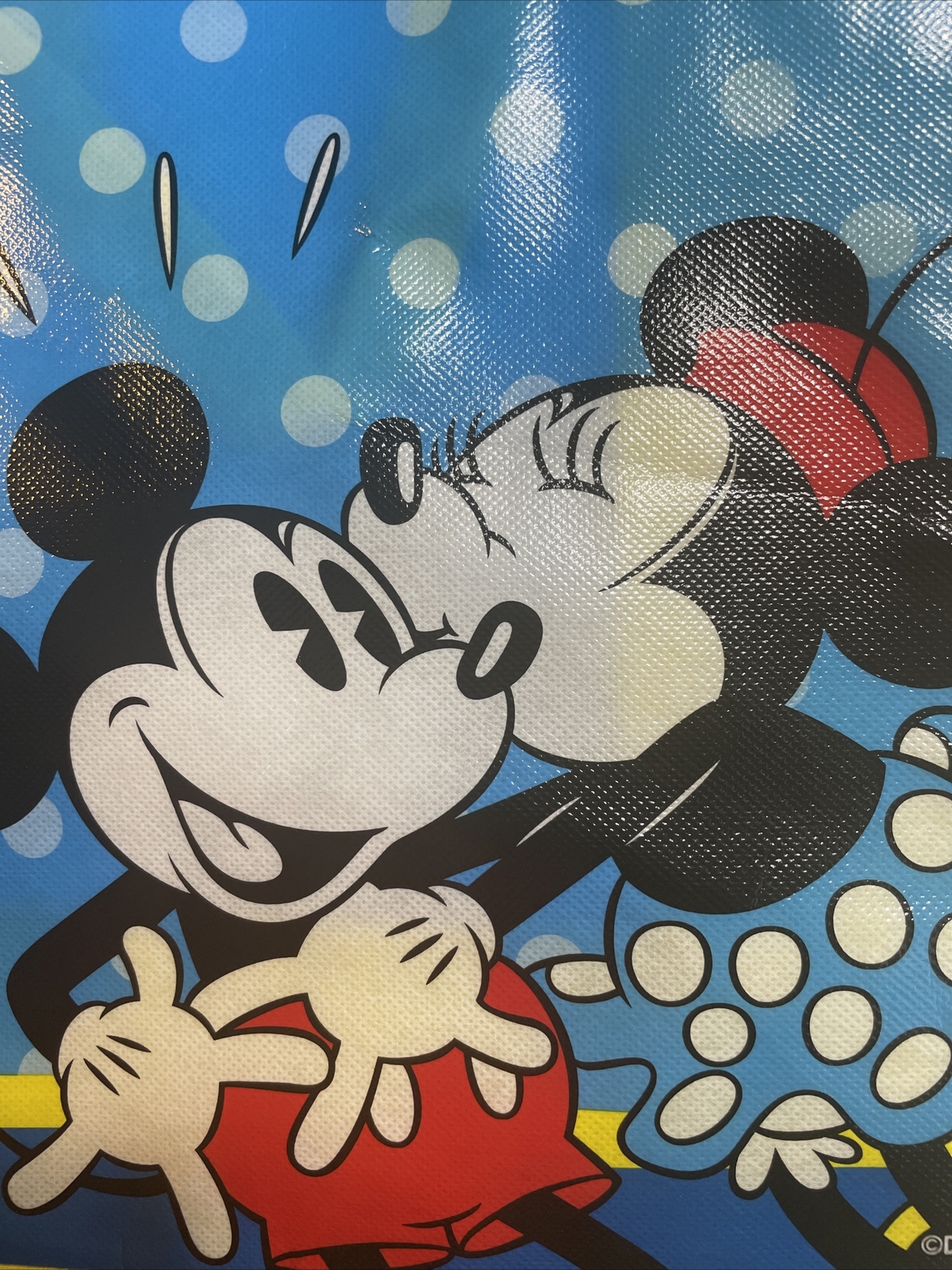 Disney Mickey & Minnie Mouse Reusable Tote Bag 13 Inches Quick Shipping