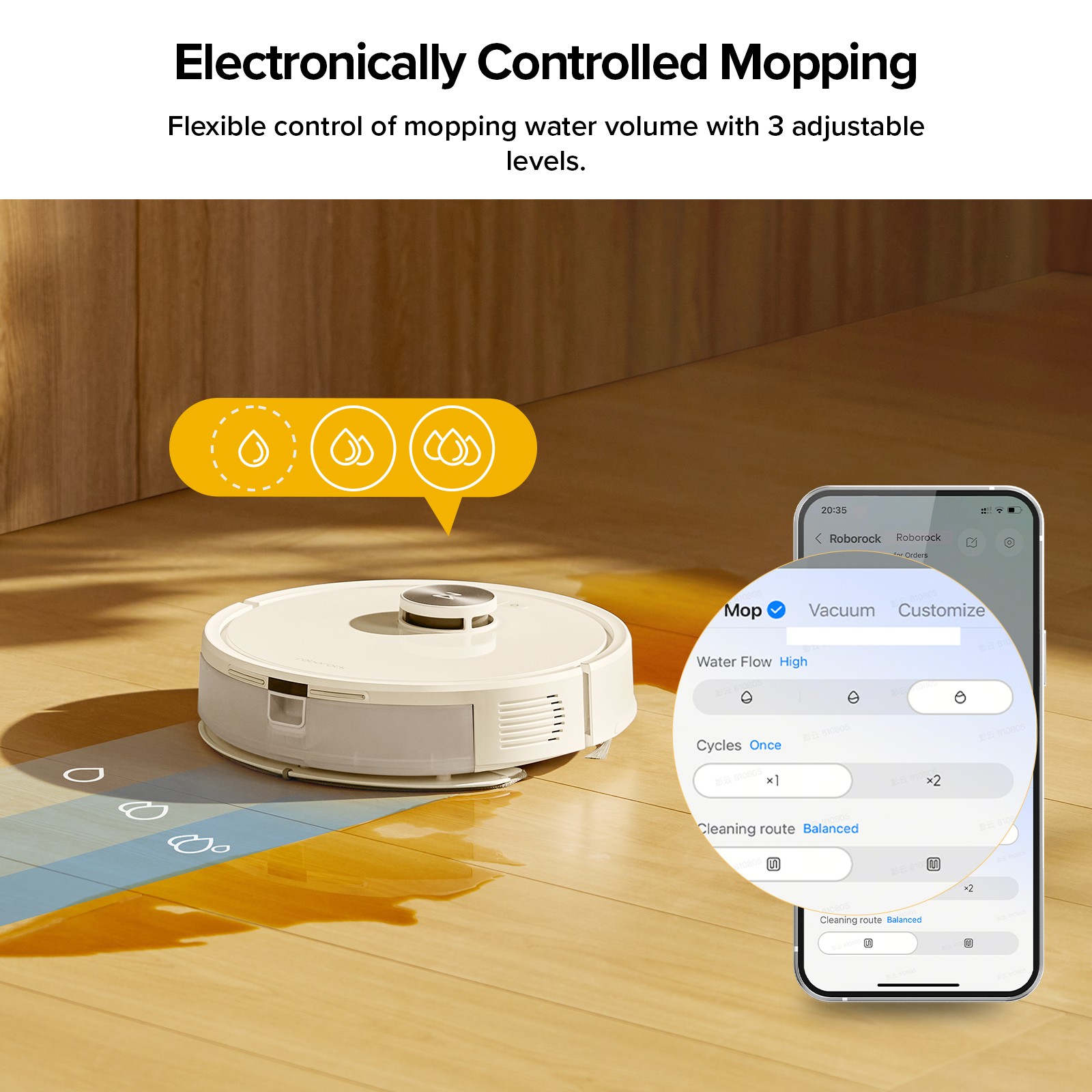 Roborock Q7 M5+ Self-Empty Robot Vacuum Cleaner, 10000Pa – Certified Refurbished