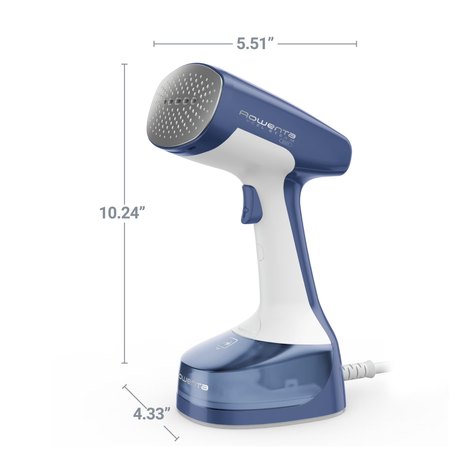 Rowenta X-Cel Easy Steam Handheld Garment Steamer, 1400 Watts, 5 oz Detachable
