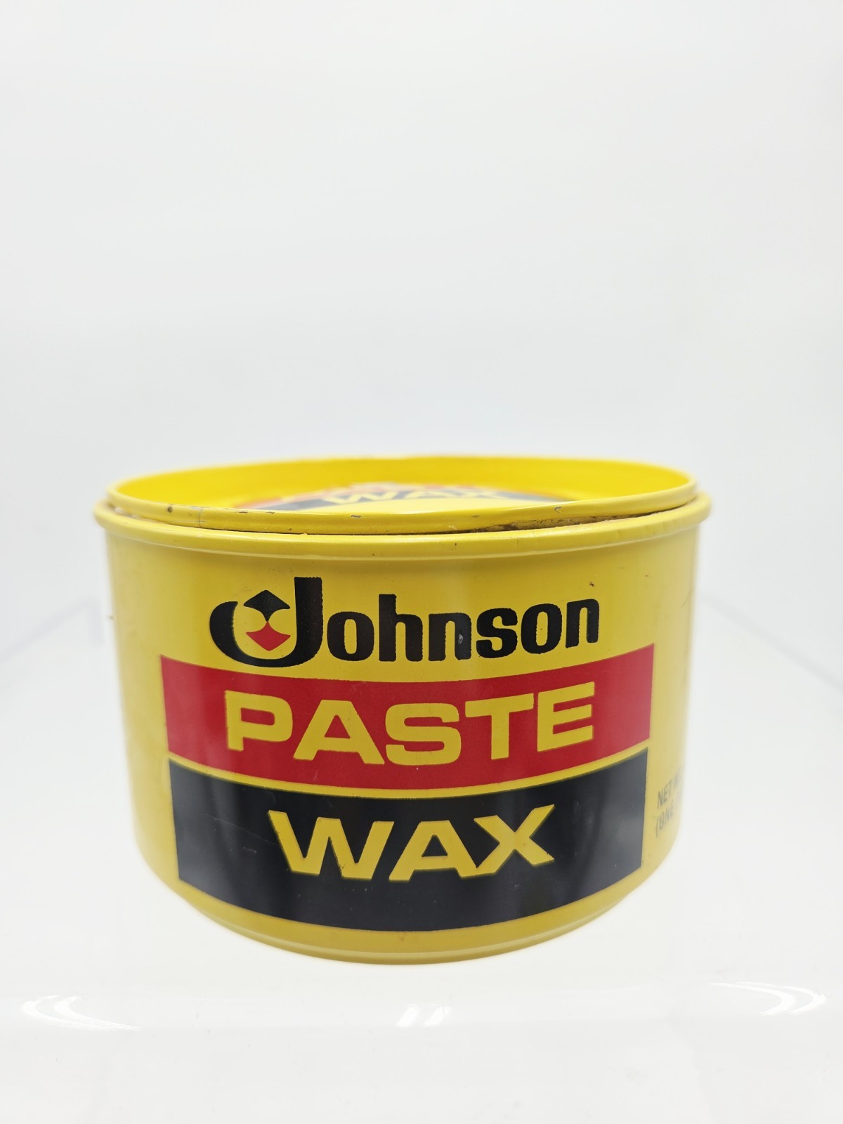 SC Johnson Wood Paste Wax 16 Oz 1lb 2.4oz Total Weight 98% Full Discontinued