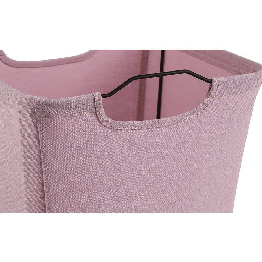10.5 In. W X 11 In. H X 10.5 In. D Light Pink Wire Framed Fabric Drawer