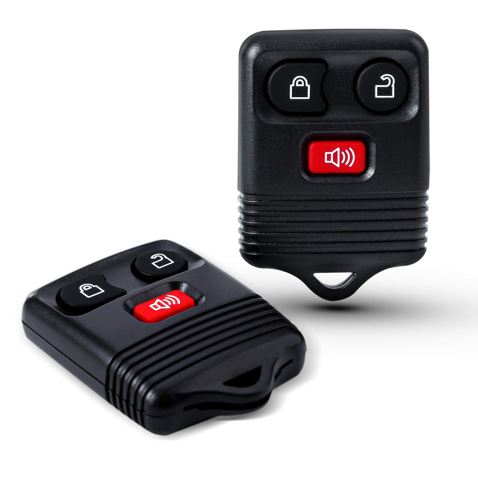 2 Packs 3 Button Keyless Entry Remote Key Fob with Ford F150 F250 F350 Escape…