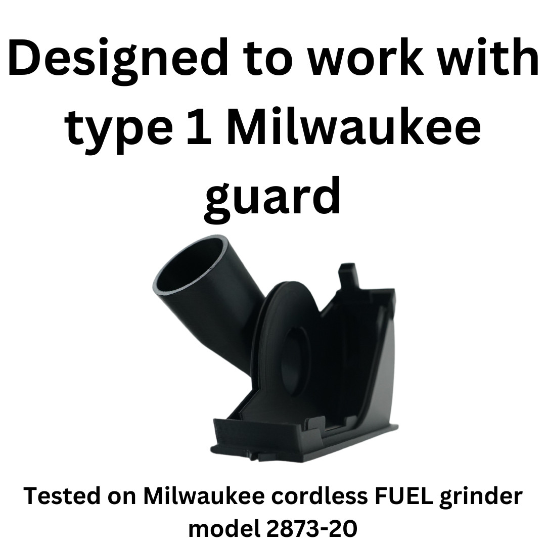 Milwaukee M18 Angle Grinder Dust Collection Attachment Vacuum Adapter