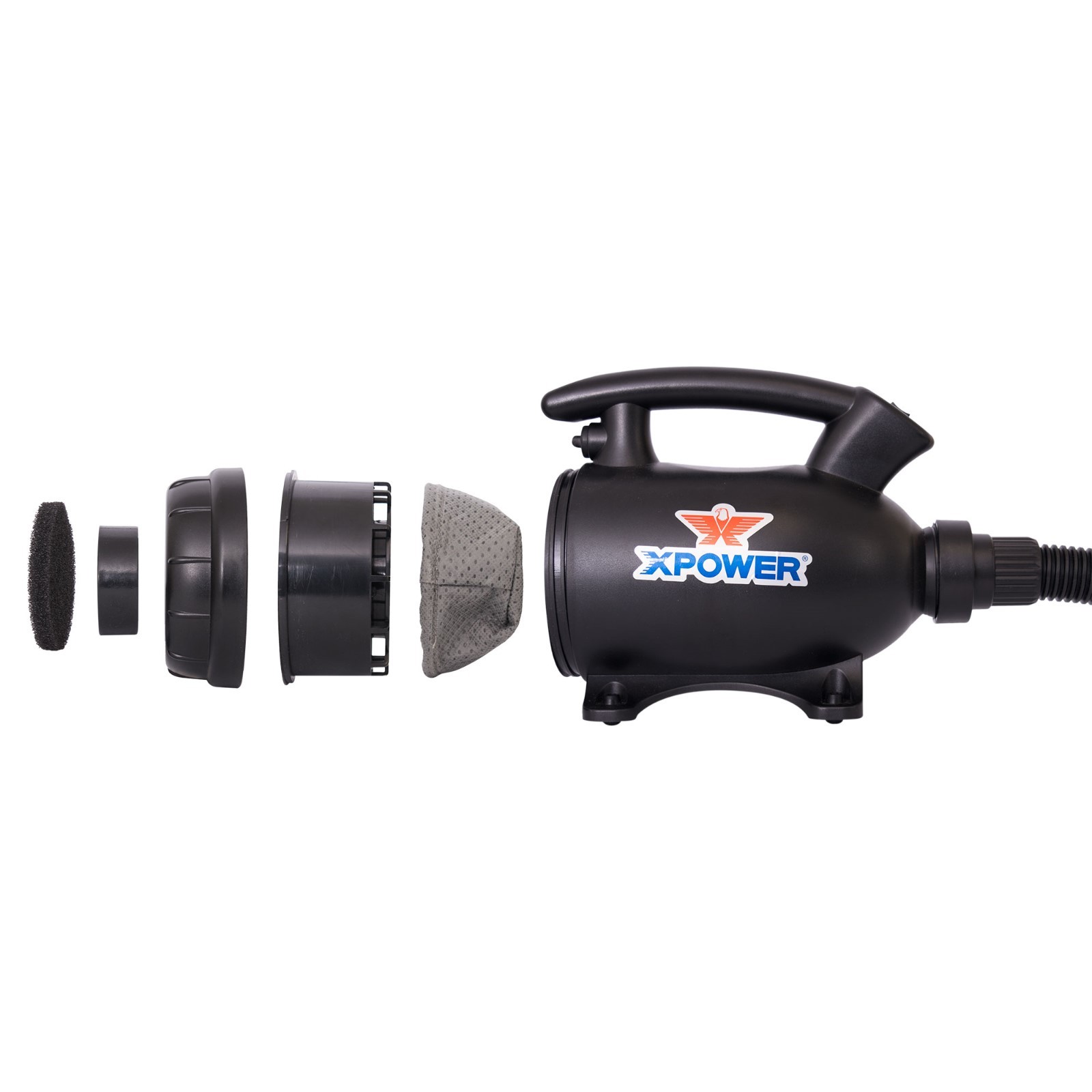 XPOWER A-5 2 HP 2 Speed Multi-Use Electronics Air Duster / Dryer / Air Pump