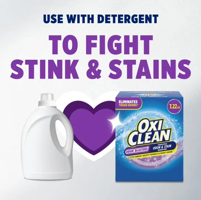 OxiClean Odor Blasters Versatile Odor & Stain Remover Powder 80 oz 7.22 lb New