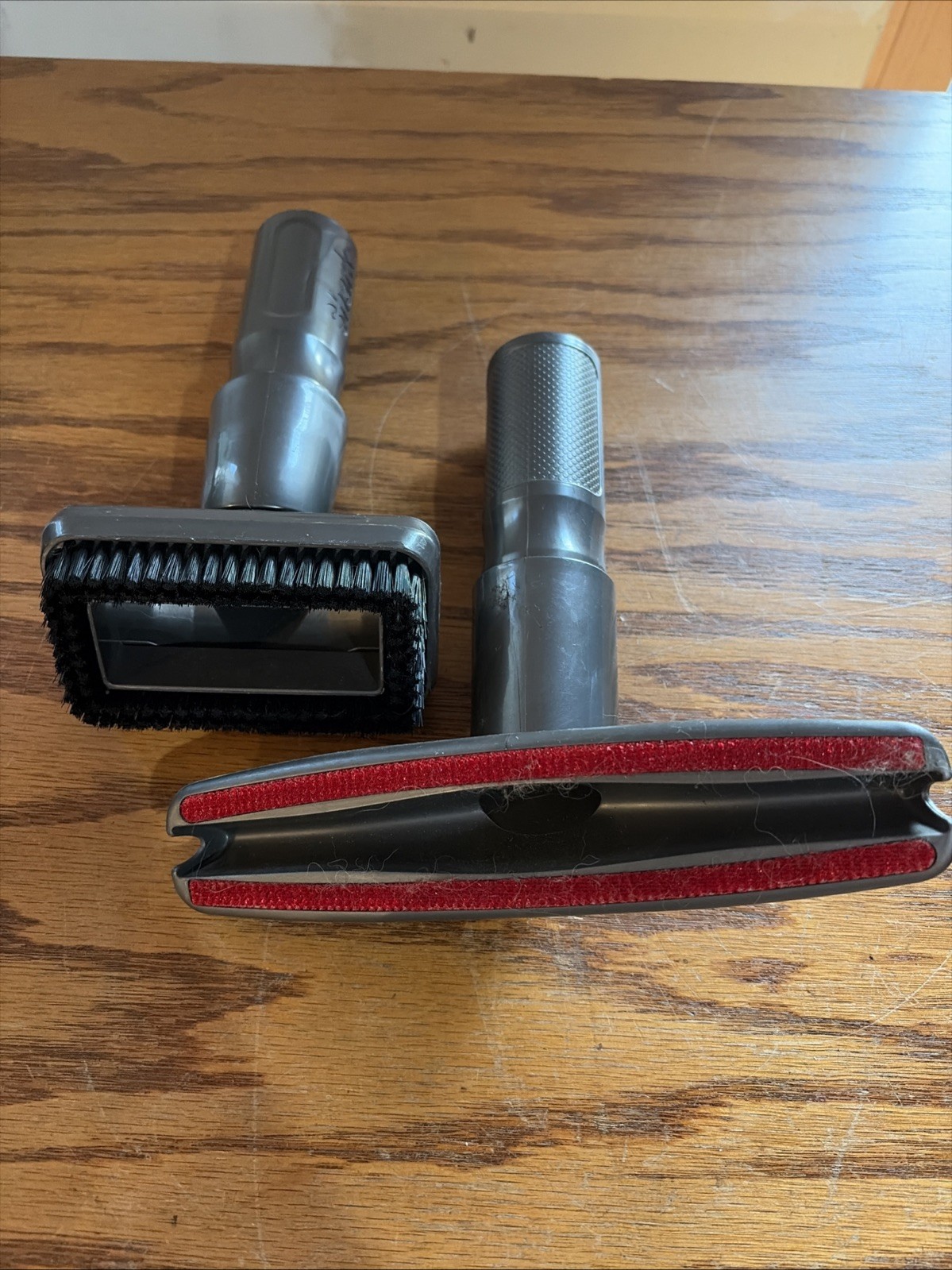 Shark Vacuum Upholstery & Stair Brush Head Tool Attachment Set of 2 Parts