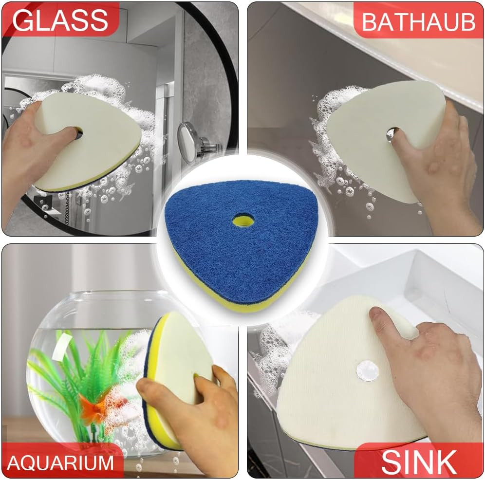 Spin Mop Replacement Head Compatible with O Cedar Easywring 1 Tank,Scrubber Head