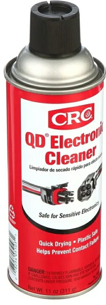 CRC Electronic Cleaner, Quick Dry for Sensitive Electronics, 11 Oz