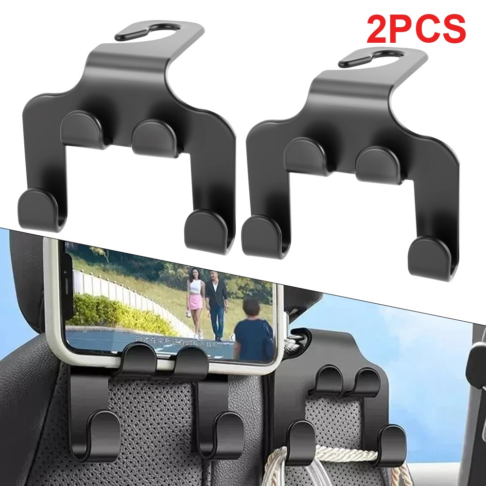 2pcs Bag Holder Car Seat Back Hook Hanger Interior Accessories for Mercedes Benz