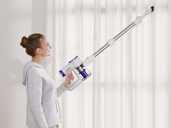Cordless Vacuum Cleaner 50KPA Lightweight Stick Pet Hair Hardwood Floor Carpet