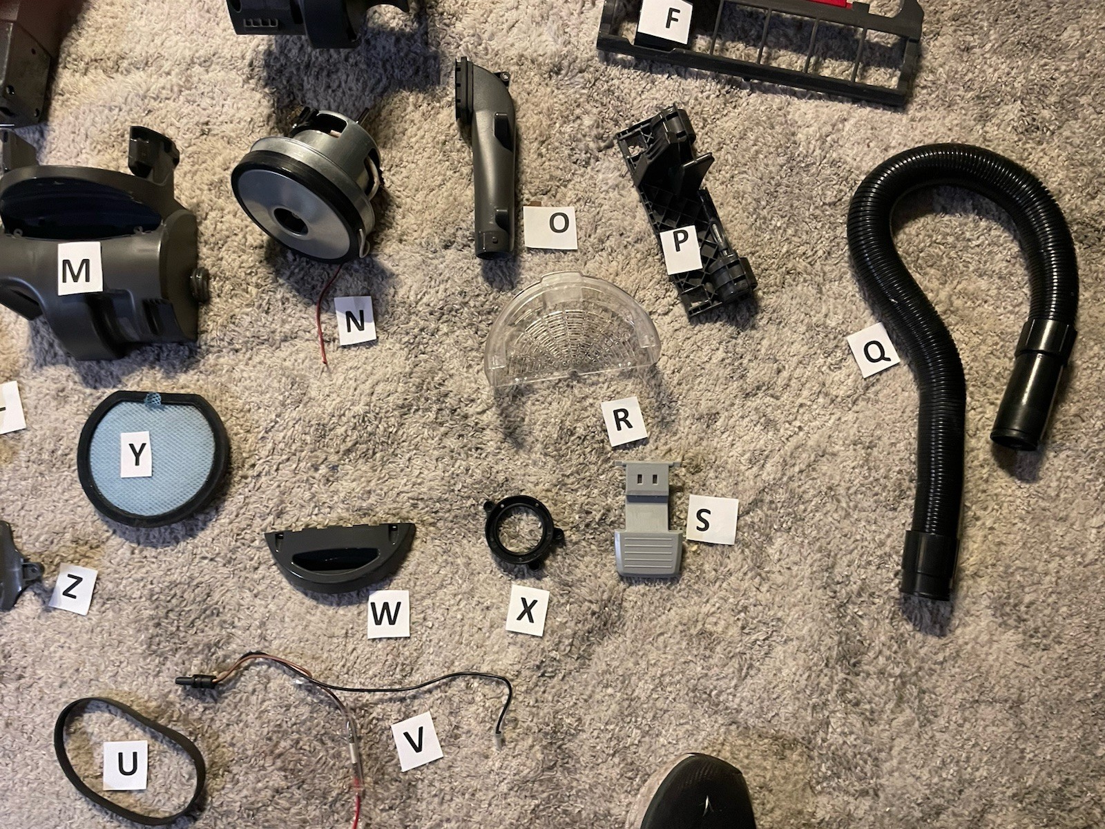 Hoover UH70120 Windtunnel Vacuum Cleaner REPLACEMENT PARTS – Different Listings