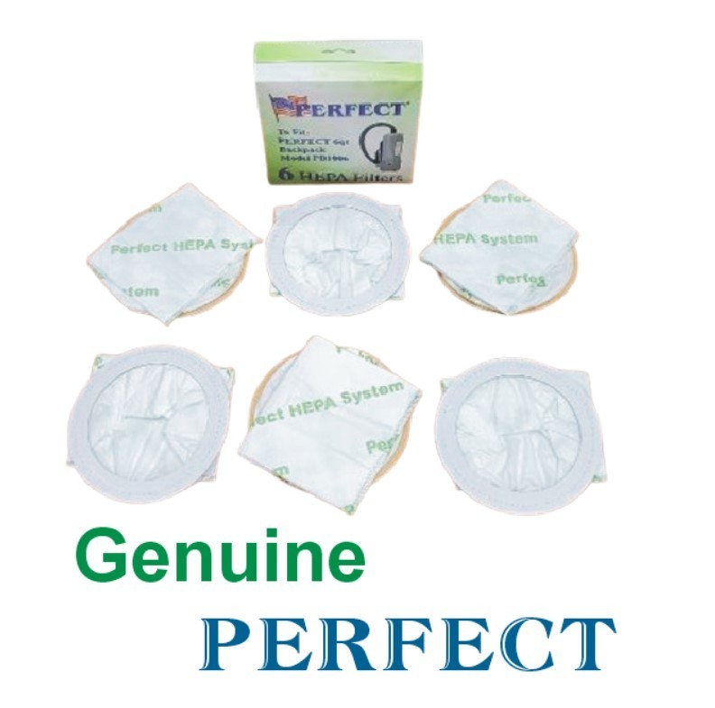 Perfect Synthetic HEPA Vacuum Cleaner Bags, Also Fits Select Proteam and Others