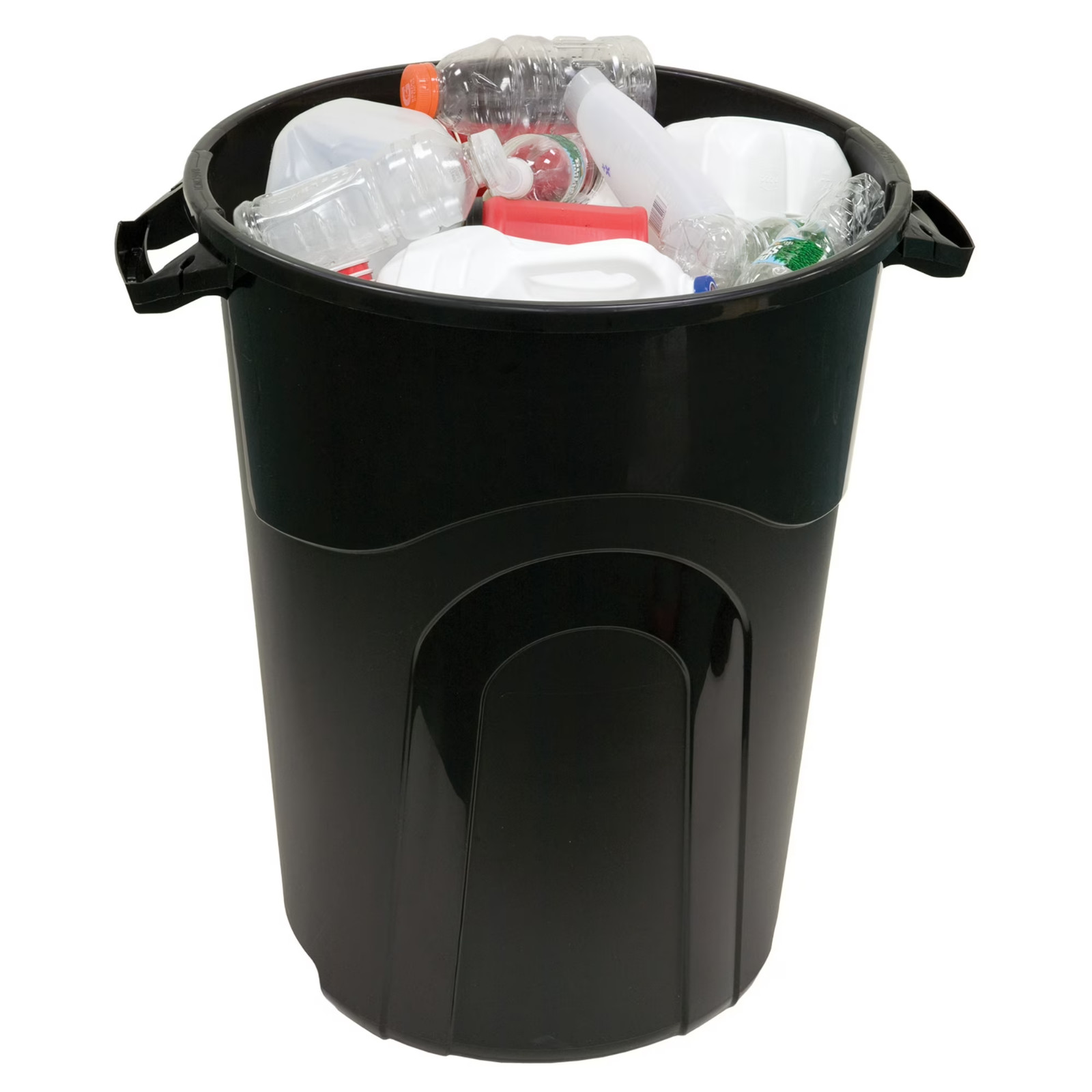 (2 pack) Hyper Tough 32 Gallon Heavy Duty Injection Molded Trash Can