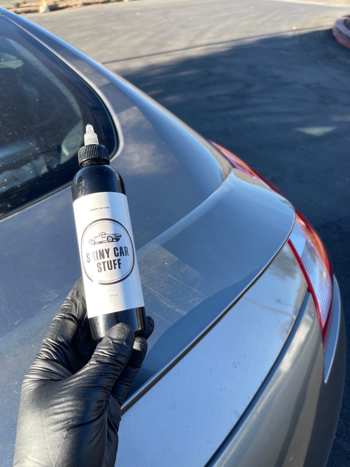 Shiny Car Stuff 8oz + 4 FREE Application Towels