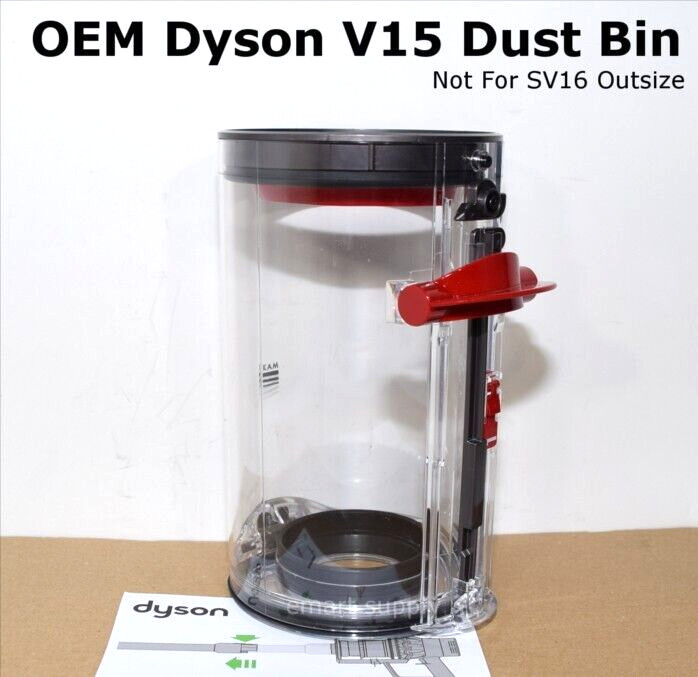 NEW OEM Dyson V15 Vacuum Dust Bin Canister Replacement Part