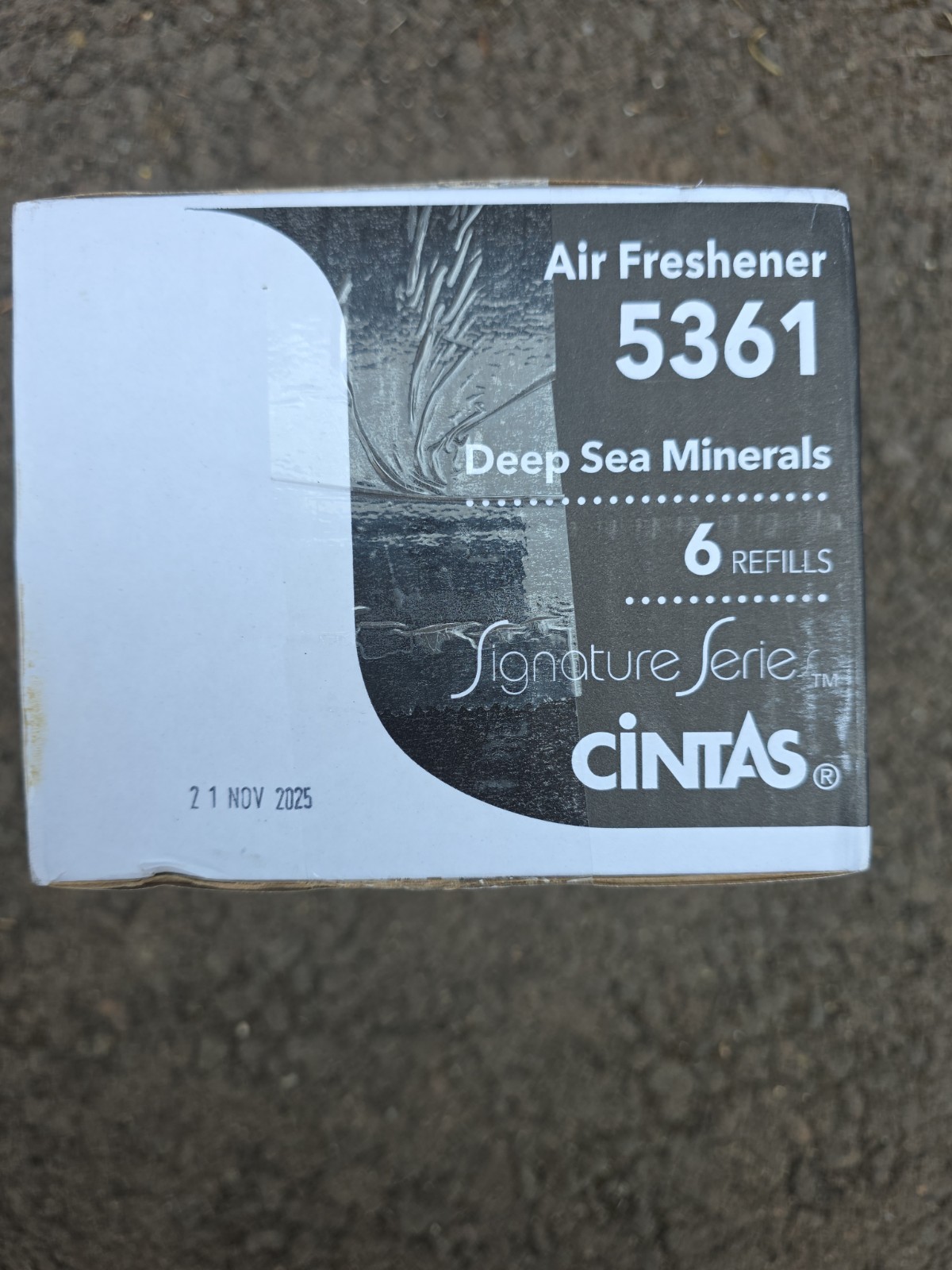 Signature Series Cintas Solid Air Freshener Deep Sea Minerals Pack of 6