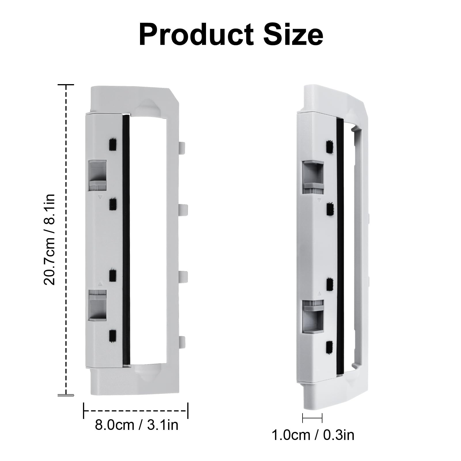 Main Brush Cover Replacement for Roborock Qrevo S5V / Qrevo Curv/Qrevo EDGE/S…