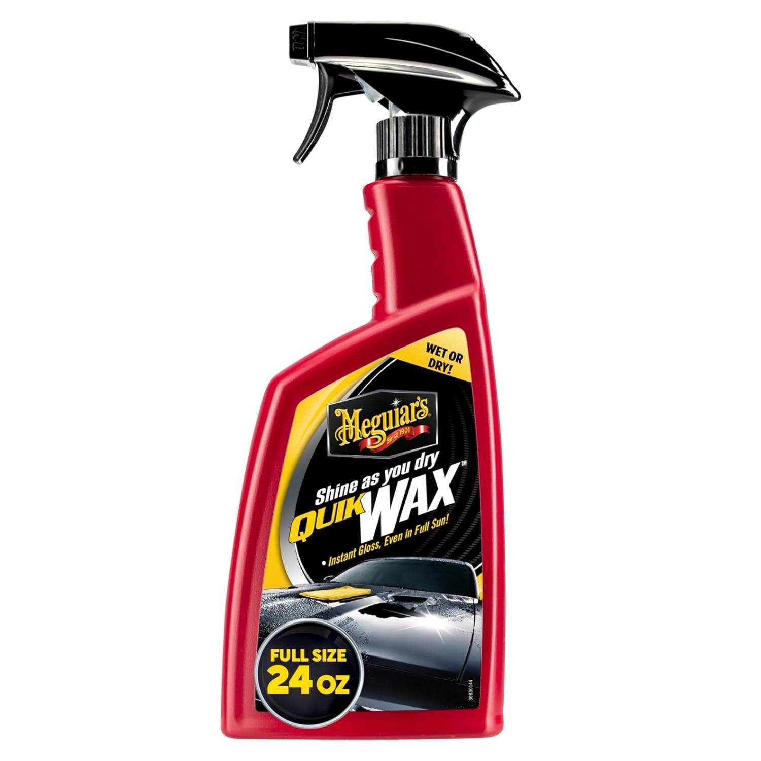 Meguiar’s Quik Wax – Easy-to-Use Spray Wax for Gloss, Shine & Protection, 24 Oz.