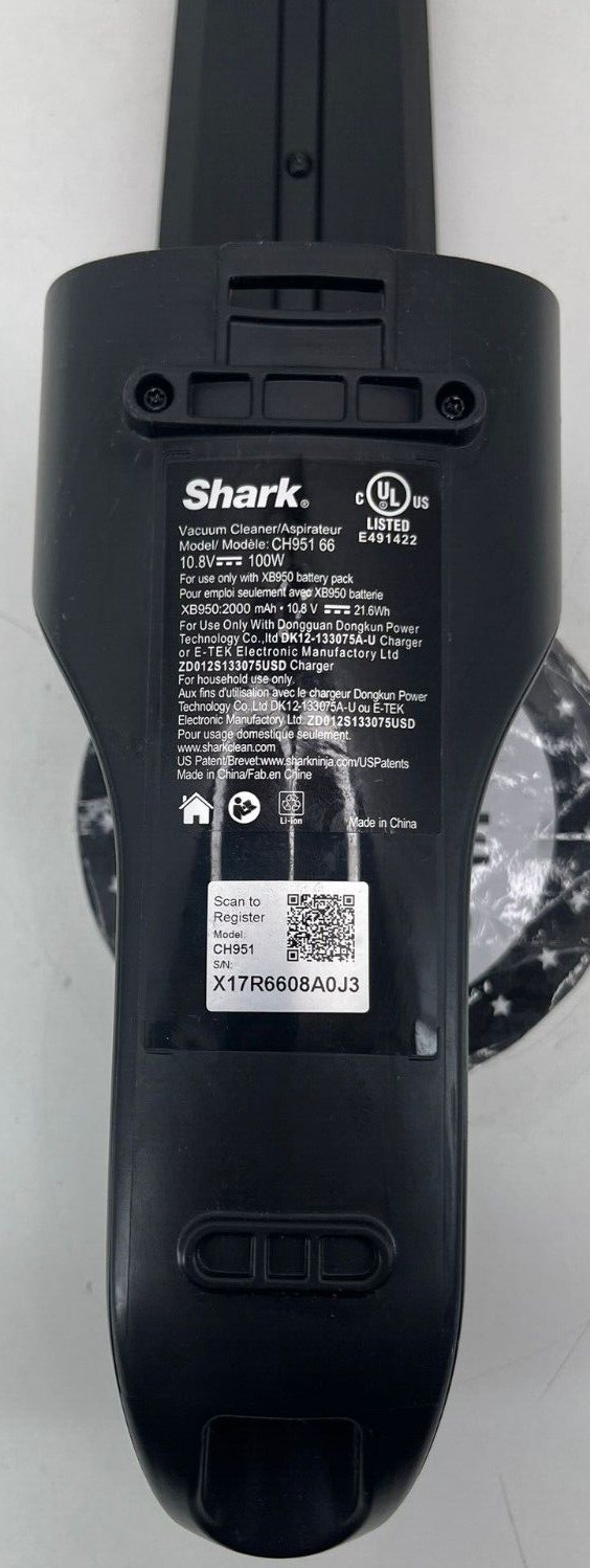 Shark UltraCyclone Handheld Vacuum CH951 Replacement Motor Body Assembly