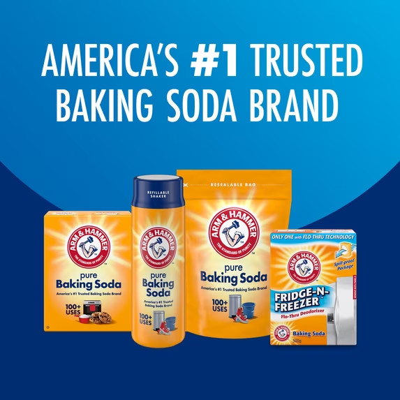 ARM & HAMMER Pure Multi-Purpose Baking Soda for Pool, Cleaning, and Deodorizing