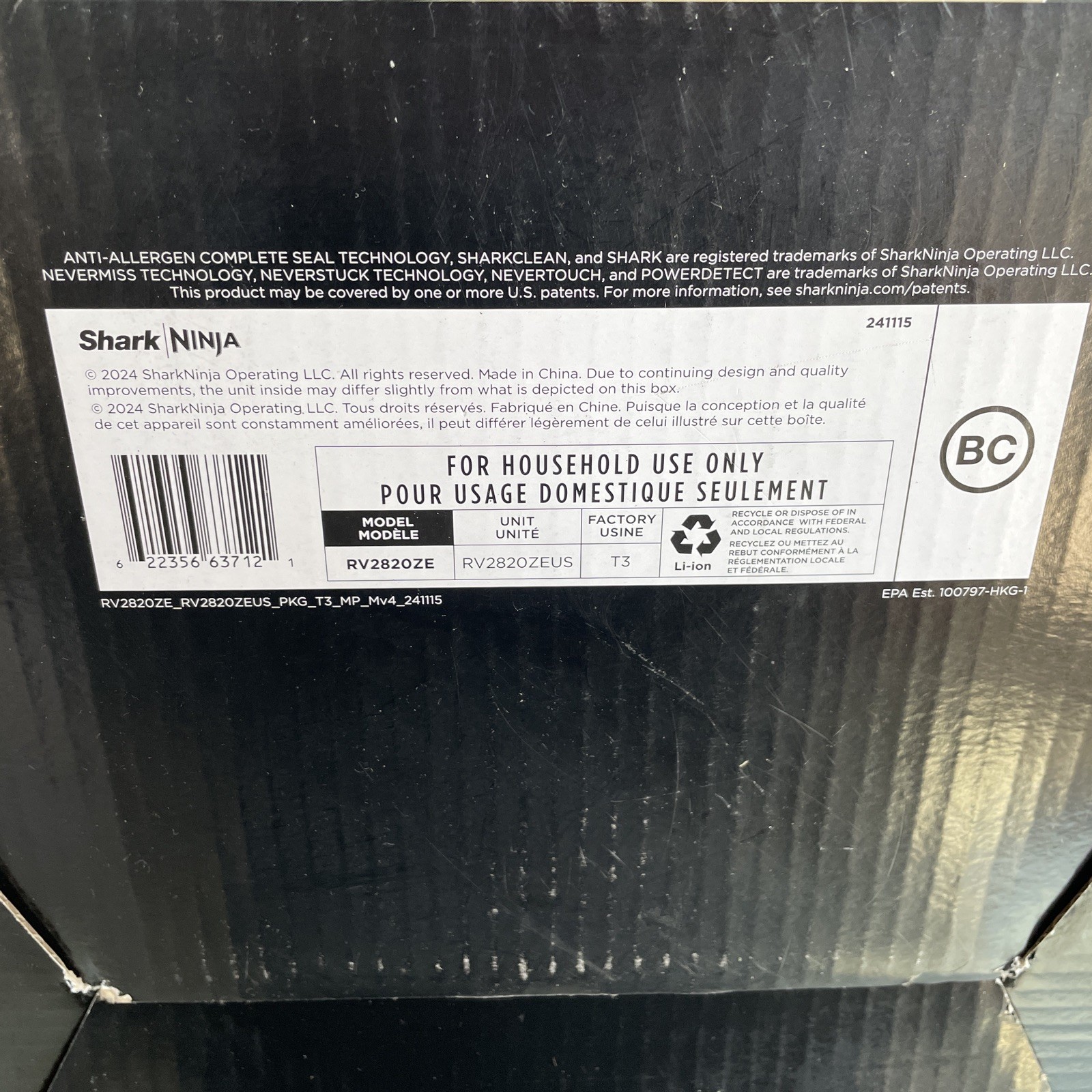 Shark PowerDetect 2-in-1 Robot Vacuum Mop NeverTouch Pro Self-Cleaning