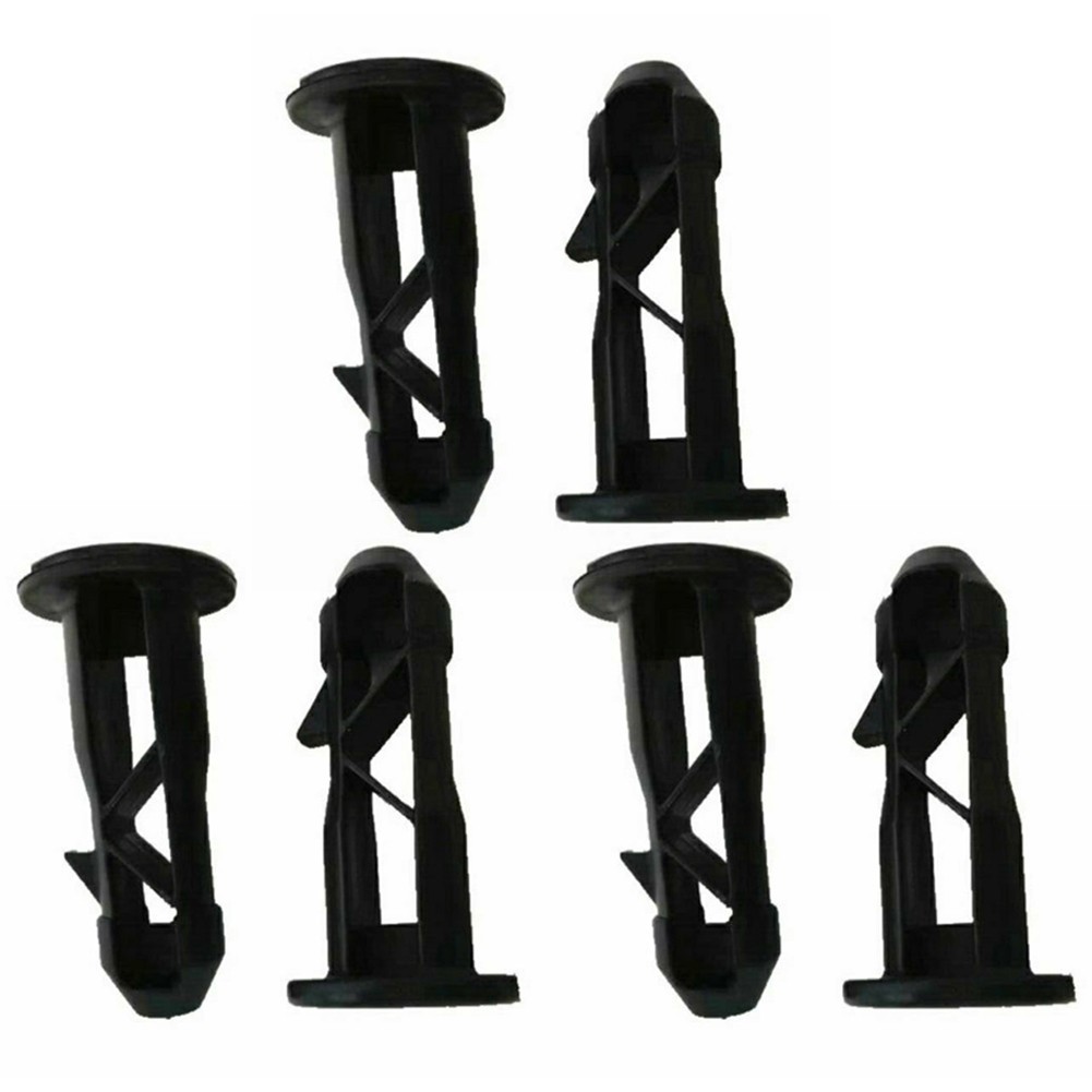 Robust Black Plastic Hinge Pins for Wheelie Bin Lid 67mm for 240L Household Use