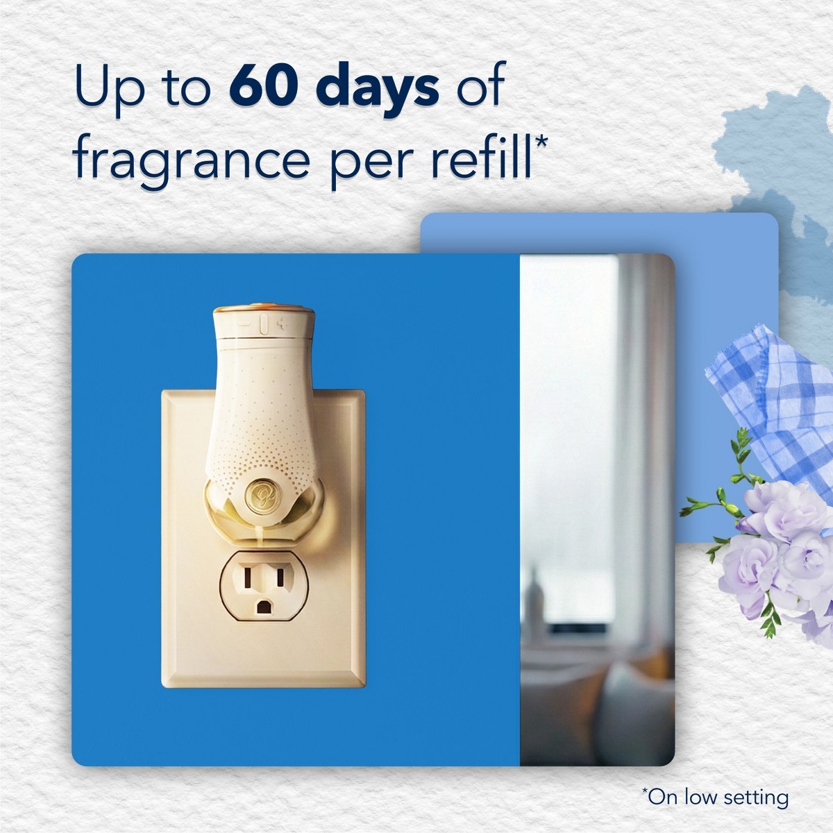 Glade Scented Oil Air Freshener Plug In Refills – Clean Linen – 3.35 fl oz/5pk