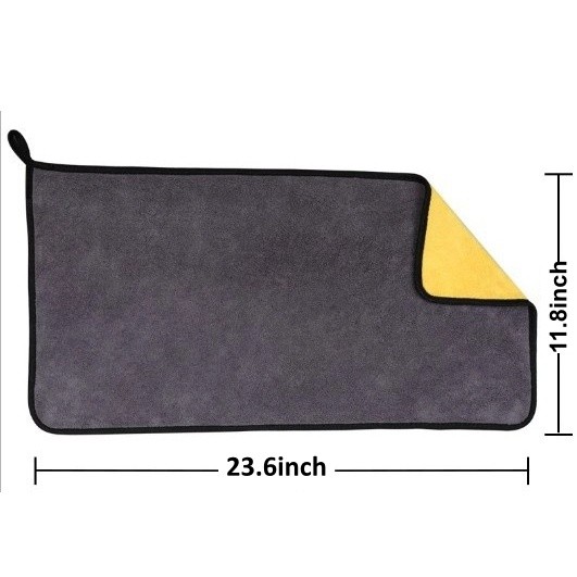 5pc Microfiber Cleaning Cloth Extra Thick Rag Car Wash Polishing Detailing Towel