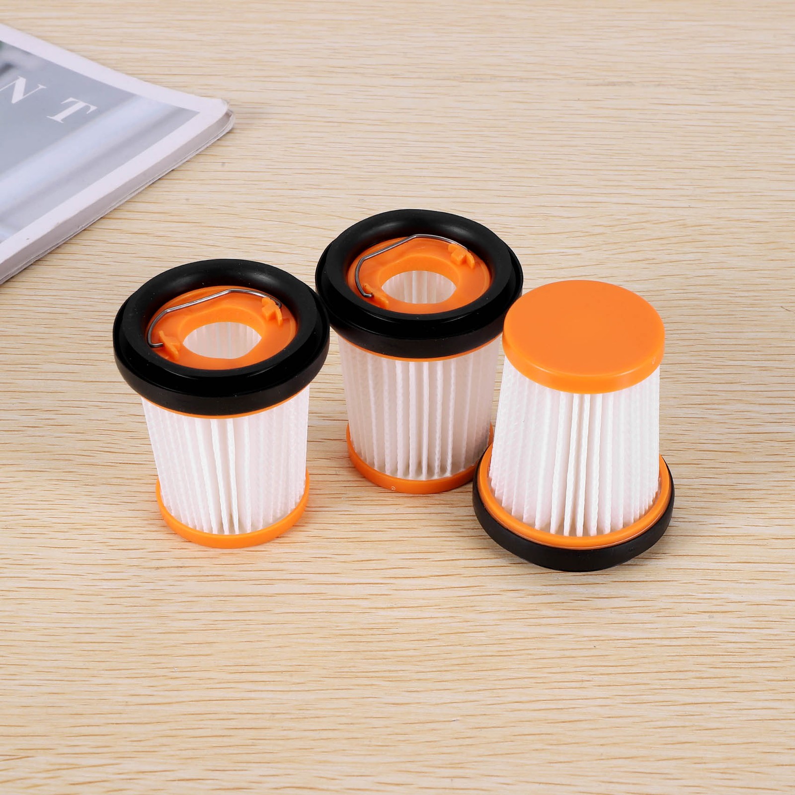 3Pcs Filters for Ion W1 Cordless Handheld Vacuum Wv200 Wv201 Wv205 Parts X4P3