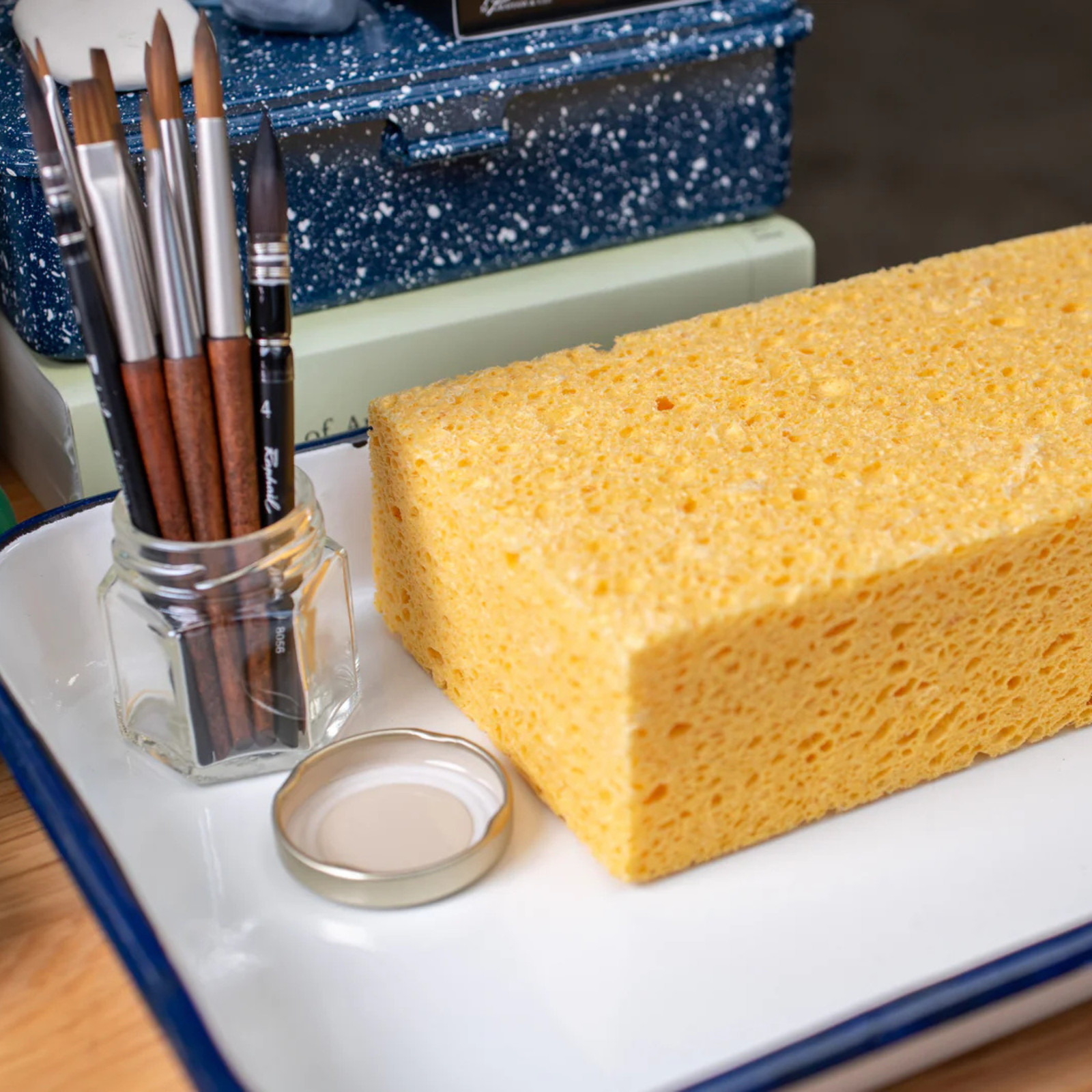 3M Extra Large Commercial Size Sponge (C41): 7-1/2 in. x 4-3/8 in. (Yellow) *1-p