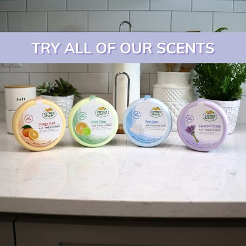 Citrus Magic Odor Absorbing Solid Air Freshener, Assorted Sizes , Colors