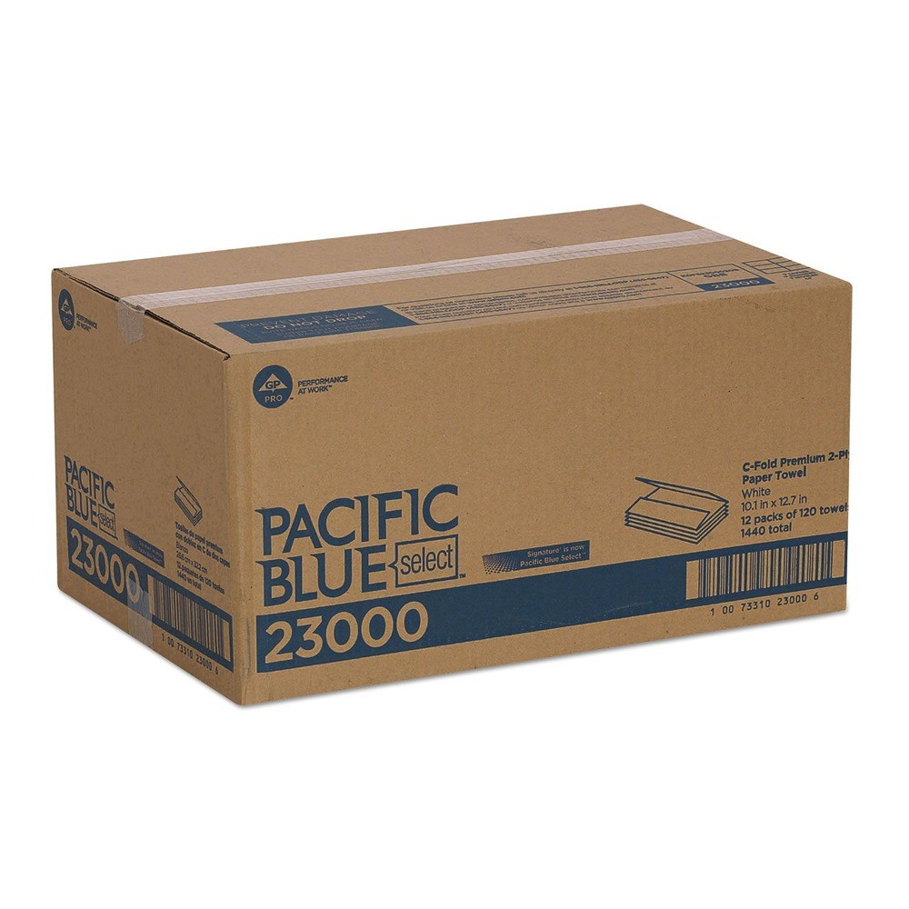 Georgia Pacific Professional Premium 2-Ply C-Fold Paper Towels – White (1440/CT)