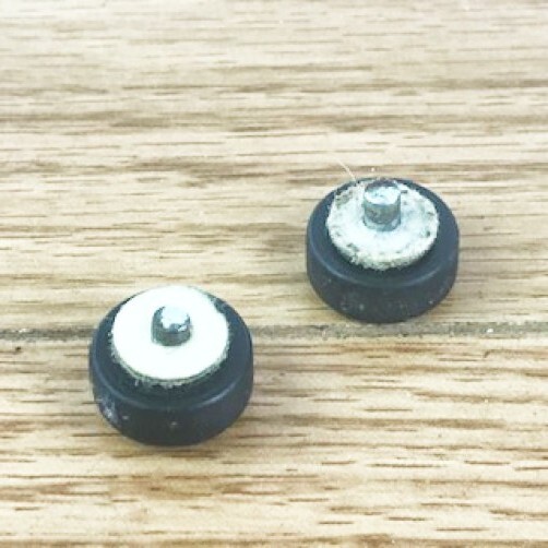 Shark ZS362 ZS360 ZS361 FRONT MINI WHEEL SET w/ AXLES Replacement Part Genuine