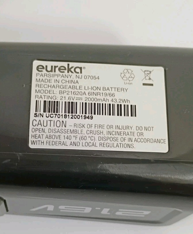Genuine Eureka Battery BP21625A MB2420A BP21620A BP21620D BP21620DS P3 Pro P5