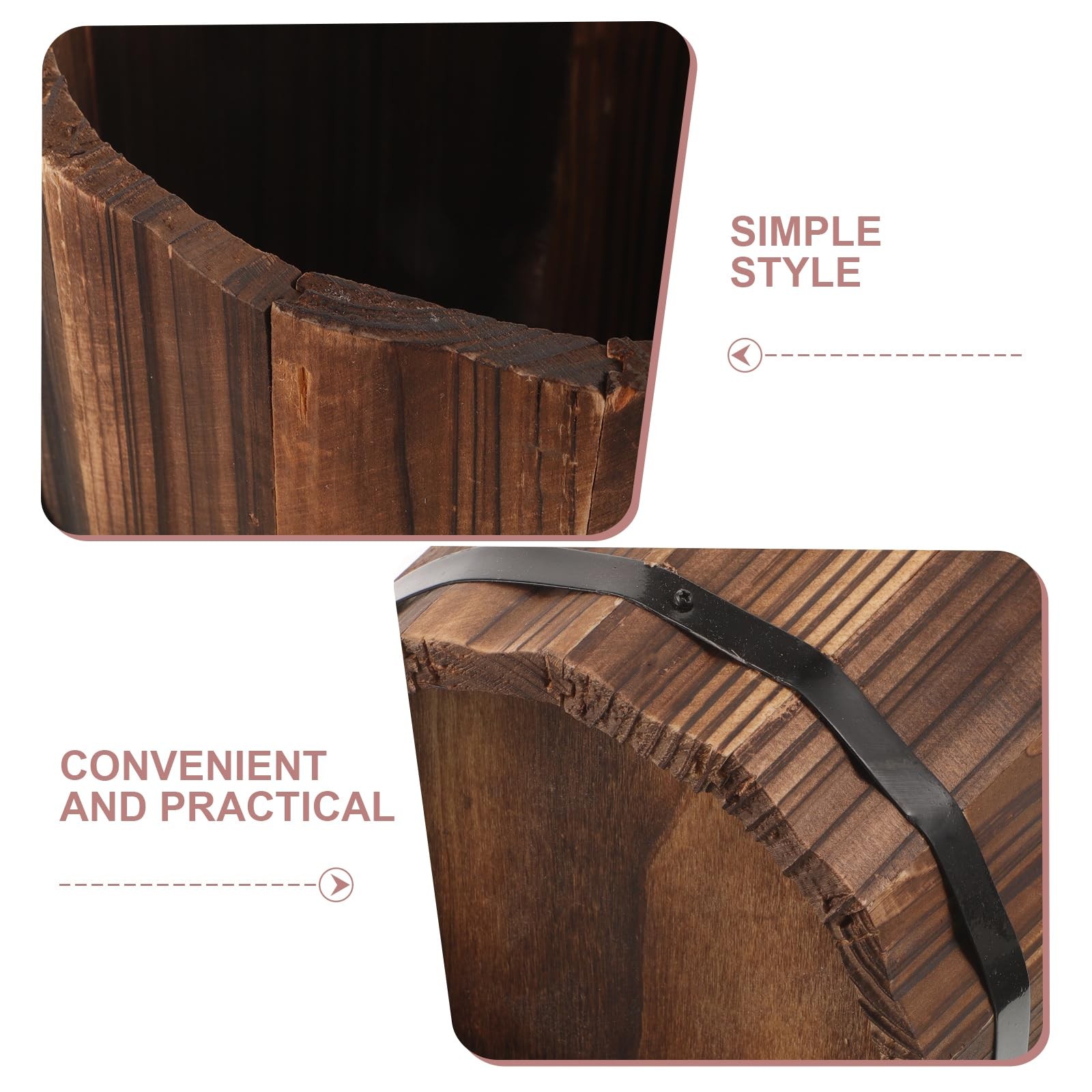 Umbrella Bucket 16.53 X 8.26 X 8.26 in Freestanding Umbrella Stand for Entryw…