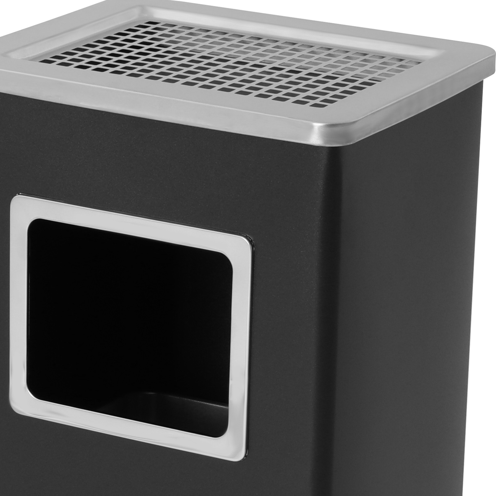 Trash Can 12.2*9.84*24.02in Garbage Can Indoor&Outdoor Trash Can for Kitchens