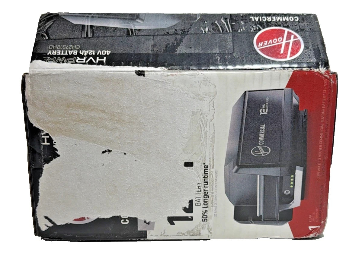 Hoover Commercial CH27312 Battery 40V Li-Ion 12A for Vacuum UN3480 New in Box