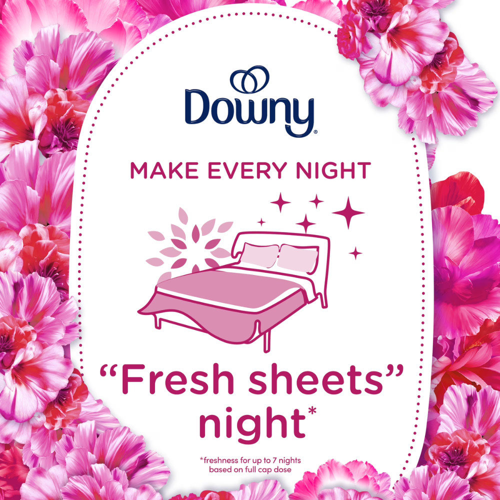 (2 Pack) Downy Liquid Fabric Softener, April Fresh Scent, 111 fl oz, 150 Loads
