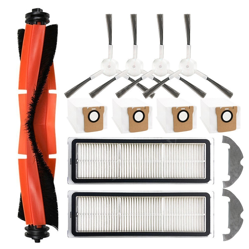 For Xiaomi Mi X10 D109GL Replacement Part Side Main Brushes Filter Mop Cloth NEW