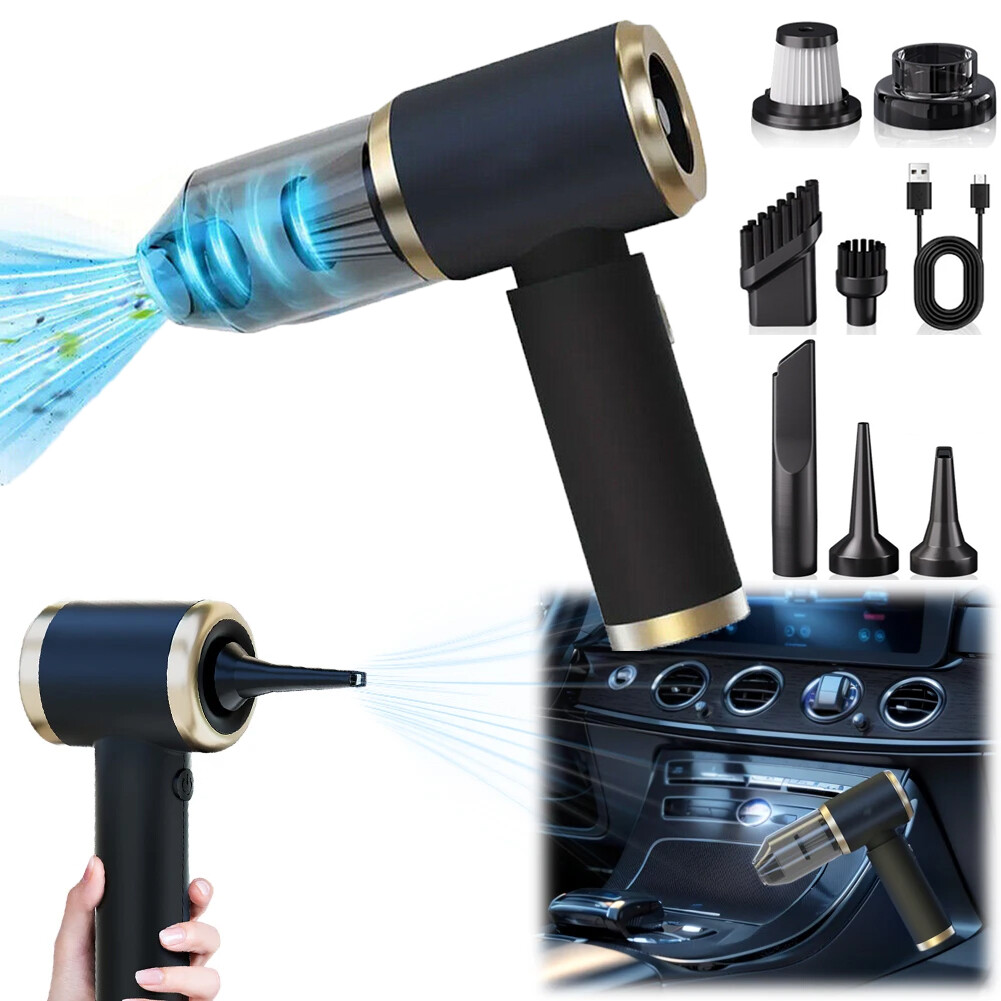 Cordless Wireless Air Blower Handheld Vacuum Cleaner Strong Suction Car Home