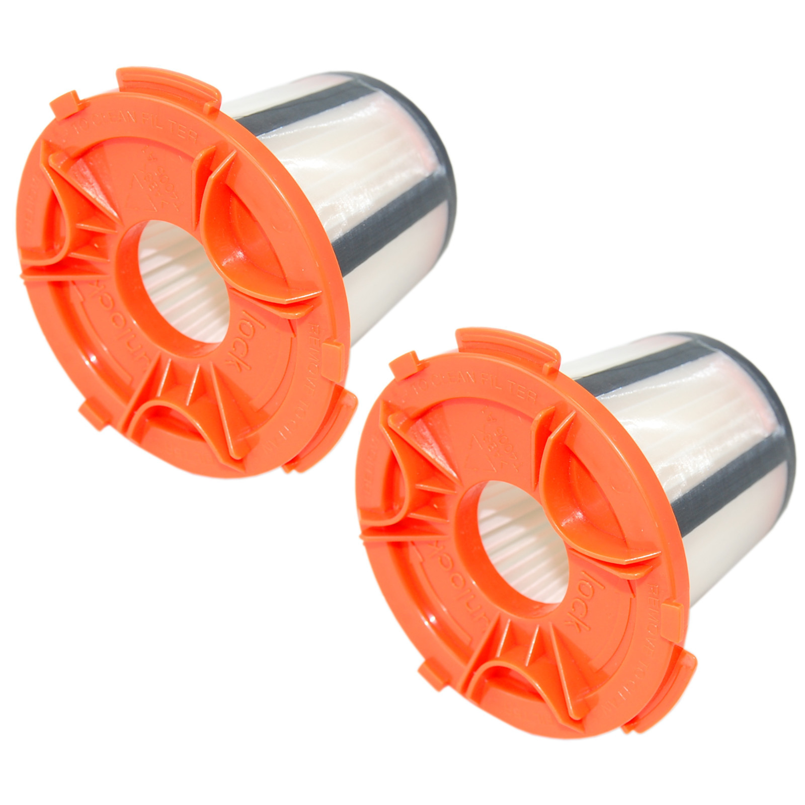 2x Washable and Reusable H12 Filters for Tornado TO7325 TO7329 TO7330 Vacuum