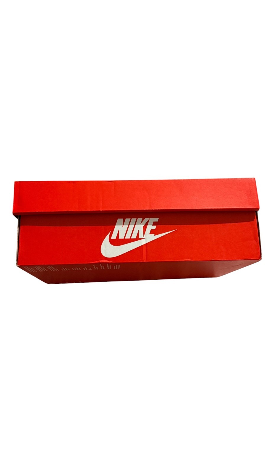Nike Empty Shoe Box Red White Swoosh Original Packaging Size 6.5 WMNS BOX ONLY