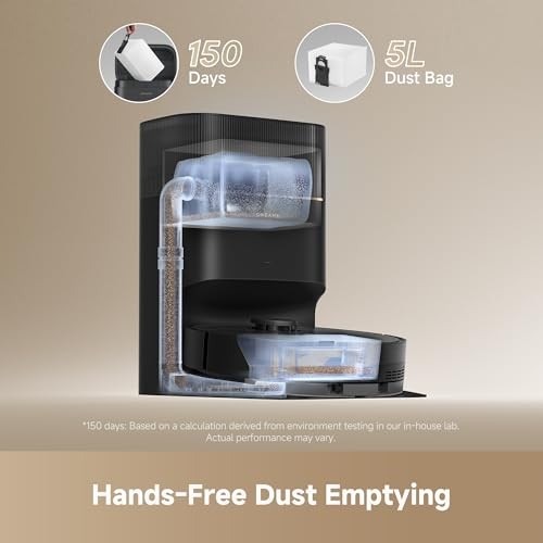 DREAME D20 Pro Plus Robot Vacuum 13000Pa Suction DuoBrush