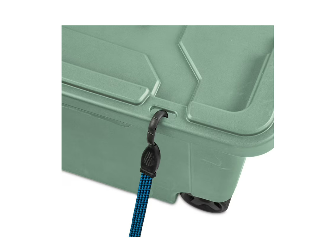 Sterilite Extra-Large Wheeled Industrial Storage Bin, 40 Gallon 2 Pack